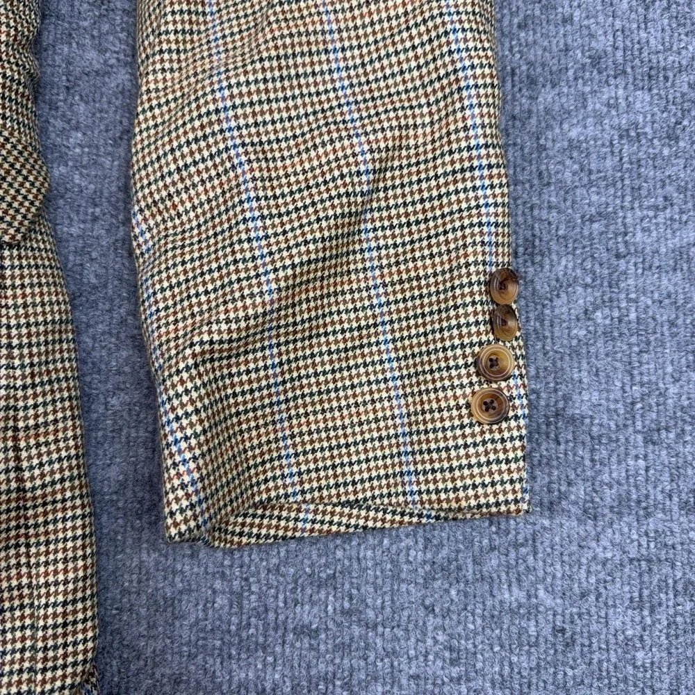 John W. Nordstrom Blazer Sport‎ Coat Mens 50X Long Brown Loro Piana Cashmere